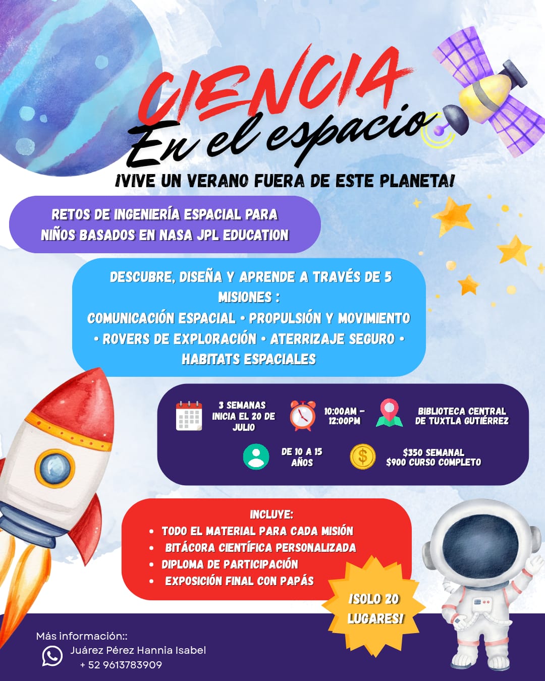 Ciencia en el espacio